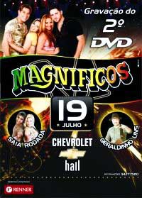 Banda Magnificos gravao do 2 DVD